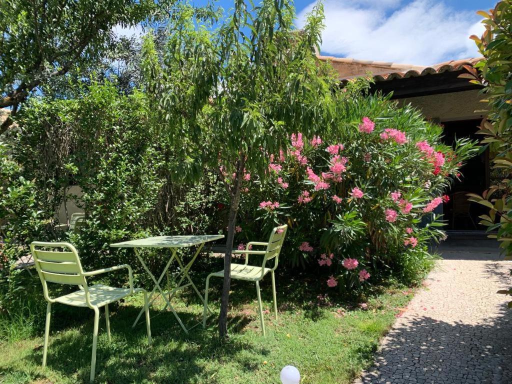 Gite La Loge 142 Route De Carpentras 84210 ヴナスク エクステリア 写真